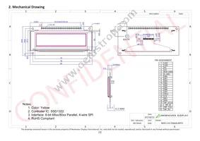 NHD-2.8-25664UMY3 Datasheet Page 3