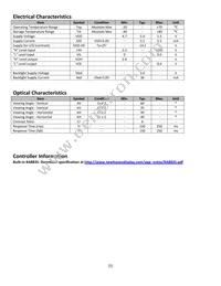 NHD-240128BZ-NSW-BTW-3V3 Datasheet Page 5