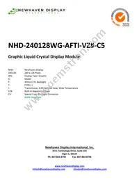 NHD-240128WG-AFTI-VZ#C5 Datasheet Cover