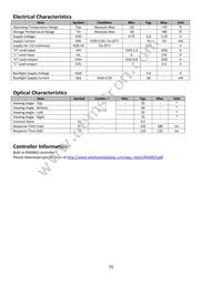 NHD-24064CZ-FSW-FBW Datasheet Page 5