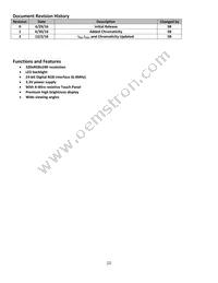 NHD-3.5-320240MF-ASXV#-T Datasheet Page 2