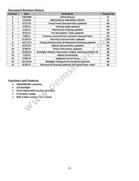 NHD-3.5-320240MF-ATXL#-T-1 Datasheet Page 2