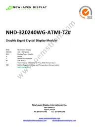 NHD-320240WG-ATMI-TZ# Datasheet Cover