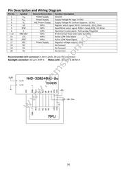 NHD-320240WG-BOTFH-VZ# Datasheet Page 4