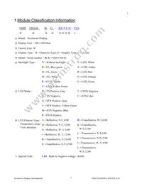 NHD-320240WG-BXFFH-VZ# Datasheet Page 3