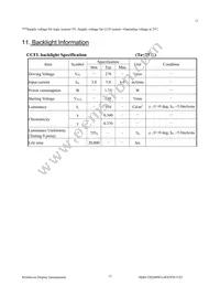 NHD-320240WG-BXFFH-VZ# Datasheet Page 11