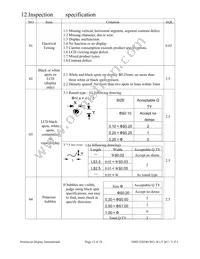 NHD-320240WG-BXFMI-VZ Datasheet Page 13