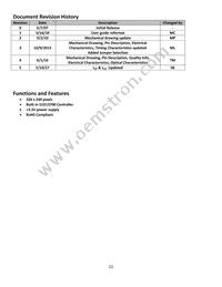 NHD-320240WG-BXTGH-VZ#-3VR Datasheet Page 2