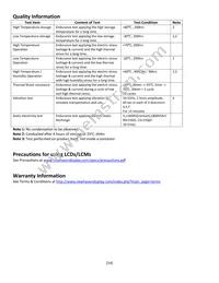 NHD-320240WG-BXTGH-VZ#-3VR Datasheet Page 14