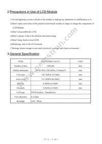 NHD-320240WG-COTFH-VZ#-010-80 Datasheet Page 5