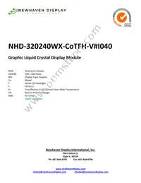 NHD-320240WX-COTFH-V#I040 Cover