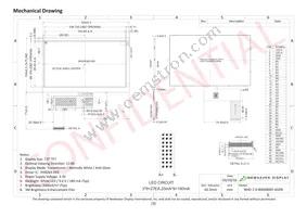 NHD-7.0-800480EF-ASXN# Datasheet Page 3