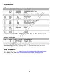 NHD-7.0-800480EF-ASXN#-T Datasheet Page 4