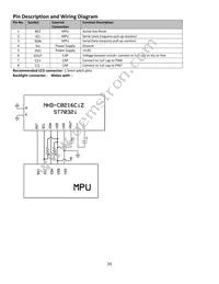 NHD-C0216CIZ-FN-FBW-3V Datasheet Page 4