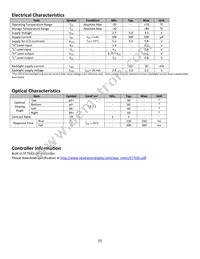 NHD-C0216CIZ-FSW-FBW-3V3 Datasheet Page 5