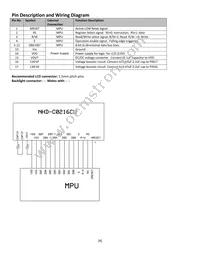 NHD-C0216CU-FN-GBW-3V Datasheet Page 4