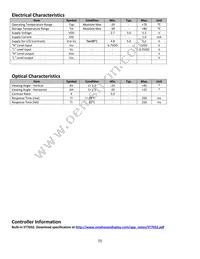 NHD-C0216CU-FN-GBW-3V Datasheet Page 5