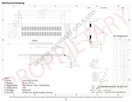 NHD-C0216CU-FSW-GBW-3V3 Datasheet Page 3