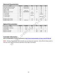 NHD-C0220AU-FSW-FTS Datasheet Page 5