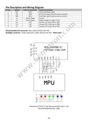 NHD-C0220BIZ-FS(RGB)-FBW-3VM Datasheet Page 4