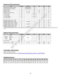 NHD-C0220BIZ-FS(RGB)-FBW-3VM Datasheet Page 5