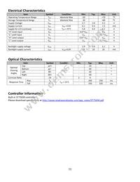 NHD-C12832A1Z-FSR-FBW-3V3 Datasheet Page 5