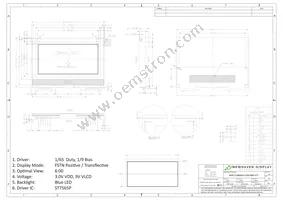 NHD-C12864A1Z-FSB-FBW-HTT Datasheet Page 3