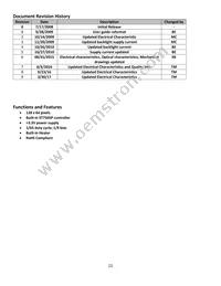 NHD-C12864A1Z-FSW-FBW-HTT Datasheet Page 2