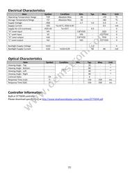 NHD-C12864CR-FSW-GBW Datasheet Page 5