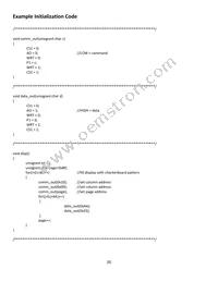 NHD-C12864KGZ-FSW-GBW Datasheet Page 8