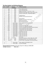 NHD-C12864MR-NSW-BTW Datasheet Page 4