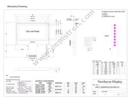 NHD-C12864WM-09-FSW-FBW-3V3 Datasheet Page 3