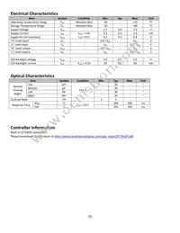 NHD-C12864WO-B1TGH#-M Datasheet Page 5