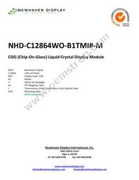 NHD-C12864WO-B1TMI#-M Cover