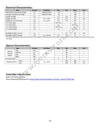 NHD-C12864WO-B1TMI#-M Datasheet Page 5