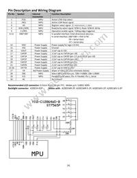 NHD-C12864WO-B1TTI#-M Datasheet Page 4