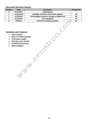 NHD-C12865BR-FSW-GBW Datasheet Page 2