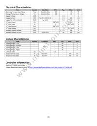 NHD-C12865BR-FSW-GBW Datasheet Page 5