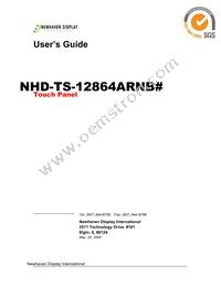 NHD-TS-12864ARNB# Datasheet Cover