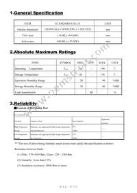 NHD-TS-240128BRNA# Datasheet Page 3