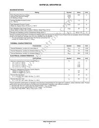 NHPM120T3G Datasheet Page 2