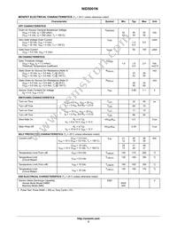 NID5001NT4G Datasheet Page 2