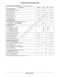NJL4302DG Datasheet Page 3
