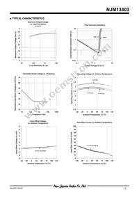 NJM13403M Datasheet Page 5