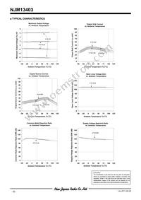 NJM13403M Datasheet Page 6