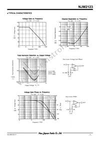 NJM2123D Datasheet Page 7