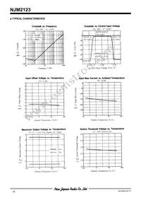 NJM2123D Datasheet Page 8