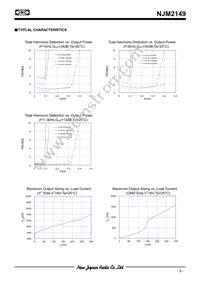 NJM2149M Datasheet Page 5