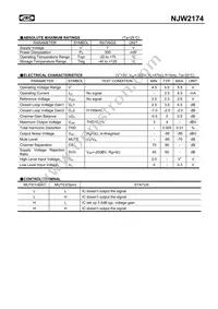 NJM2174V-TE2 Datasheet Page 2