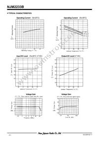 NJM2233BD# Datasheet Page 4